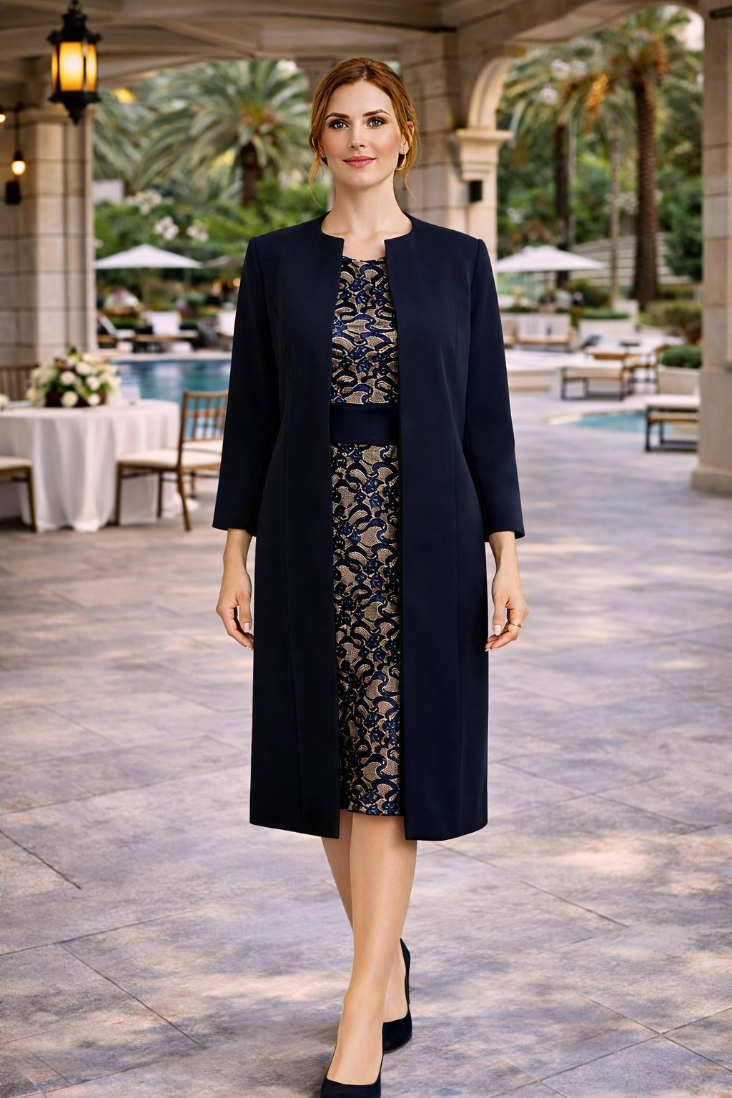 Μαντό κρεπ μπλε