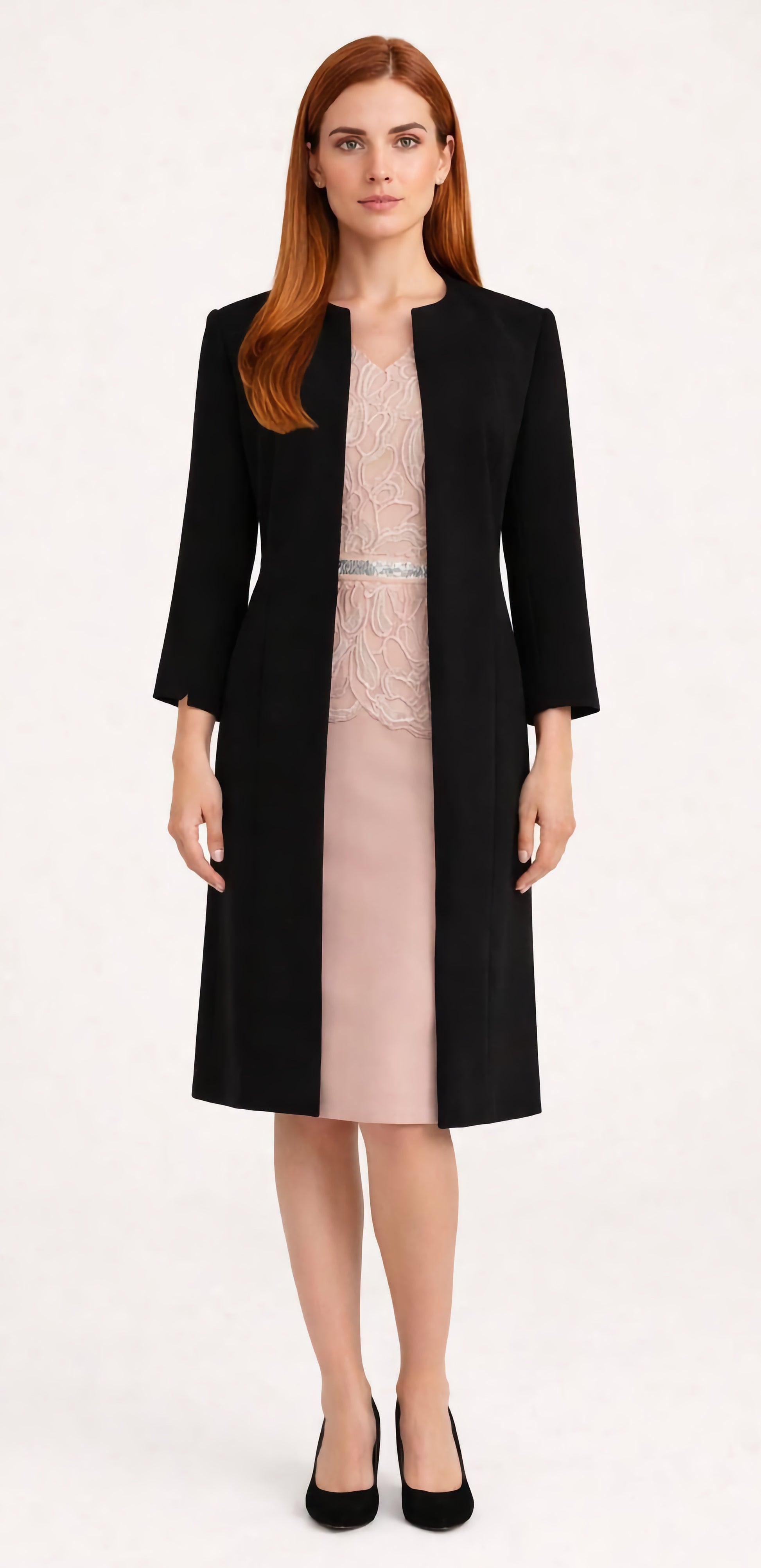 Μαντό κρεπ μαύρο