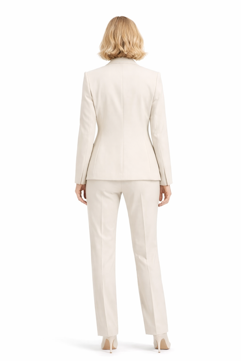 Κουστούμι κρεπ μπεζ