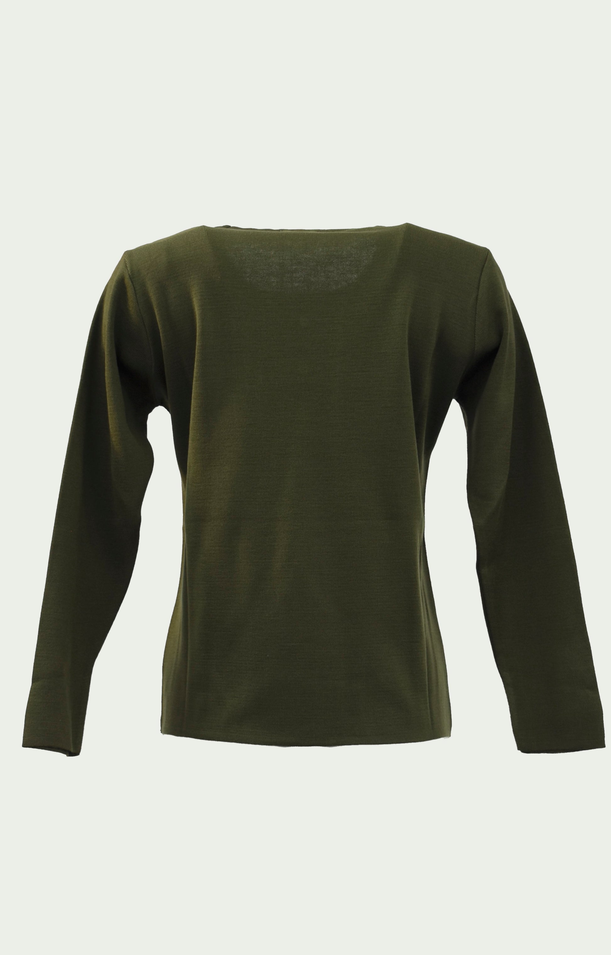 Μπλούζα πλεκτή λαδί μαύρο