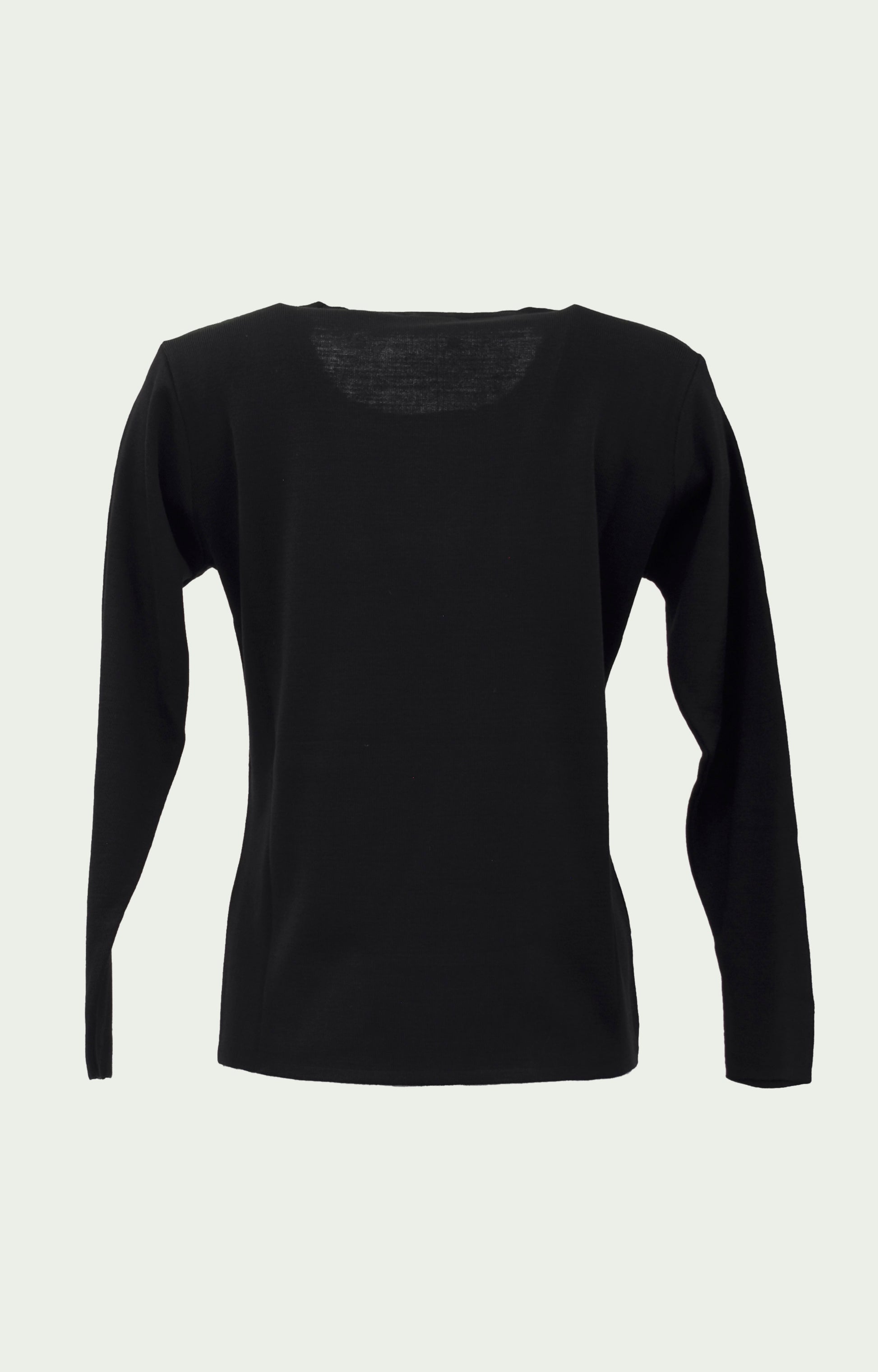 Μπλούζα πλεκτή μαύρη