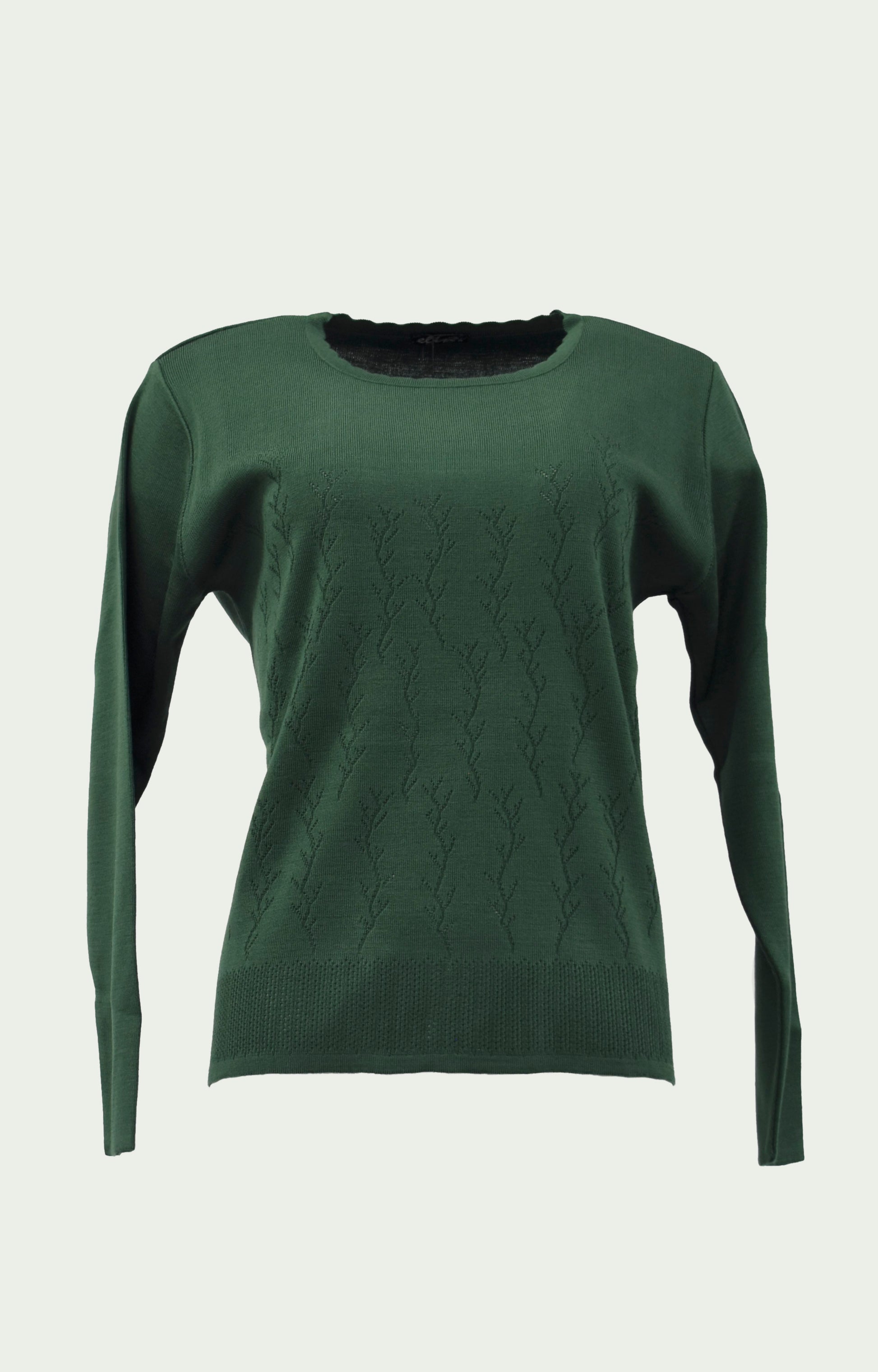 Μπλούζα πλεκτή πράσινη
