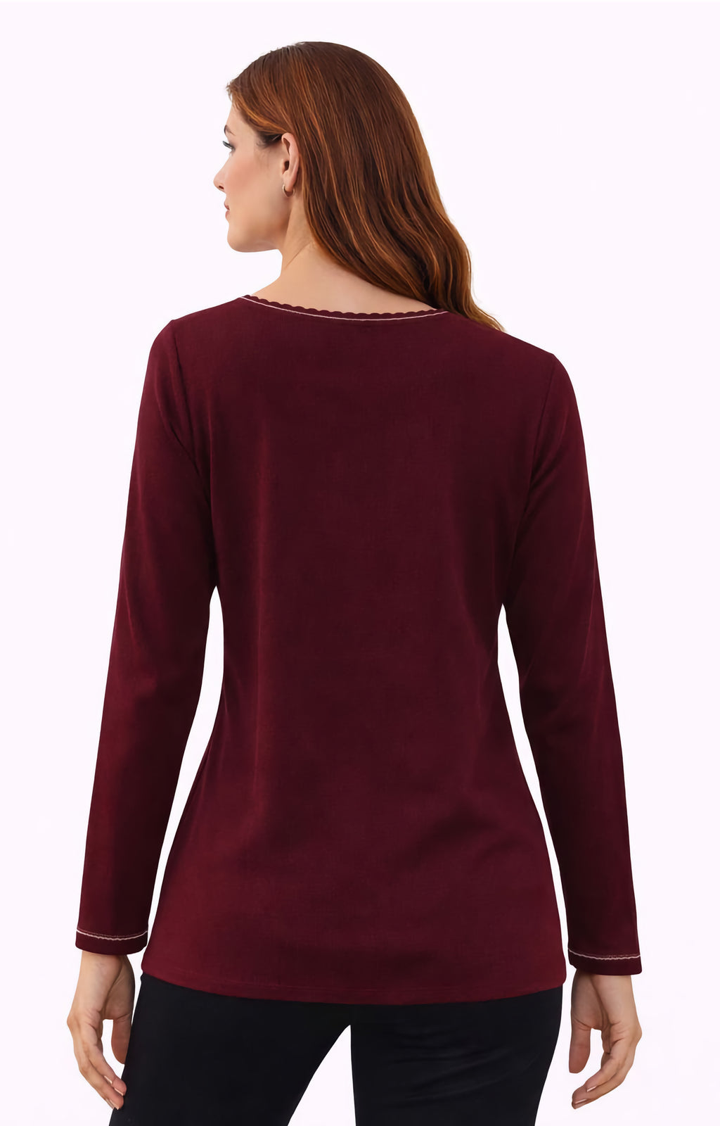 Μπλούζα πλεκτή γκρενά με χρυσά κυκλάκια