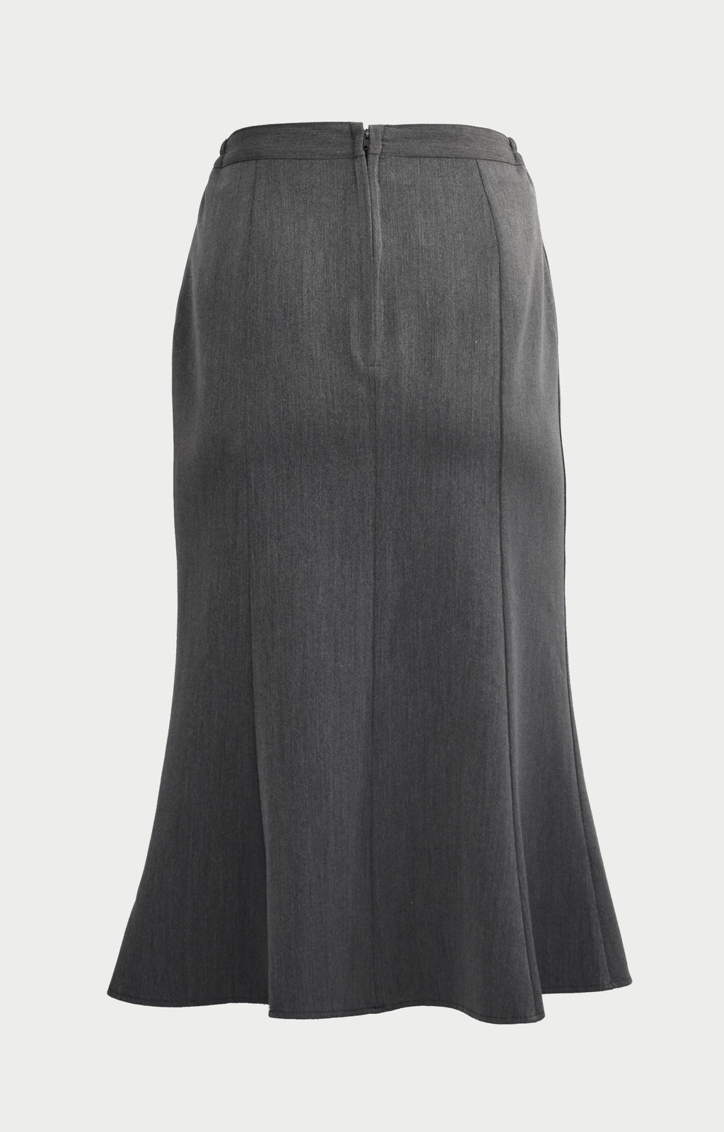 Φούστα με φύλλα γκρι