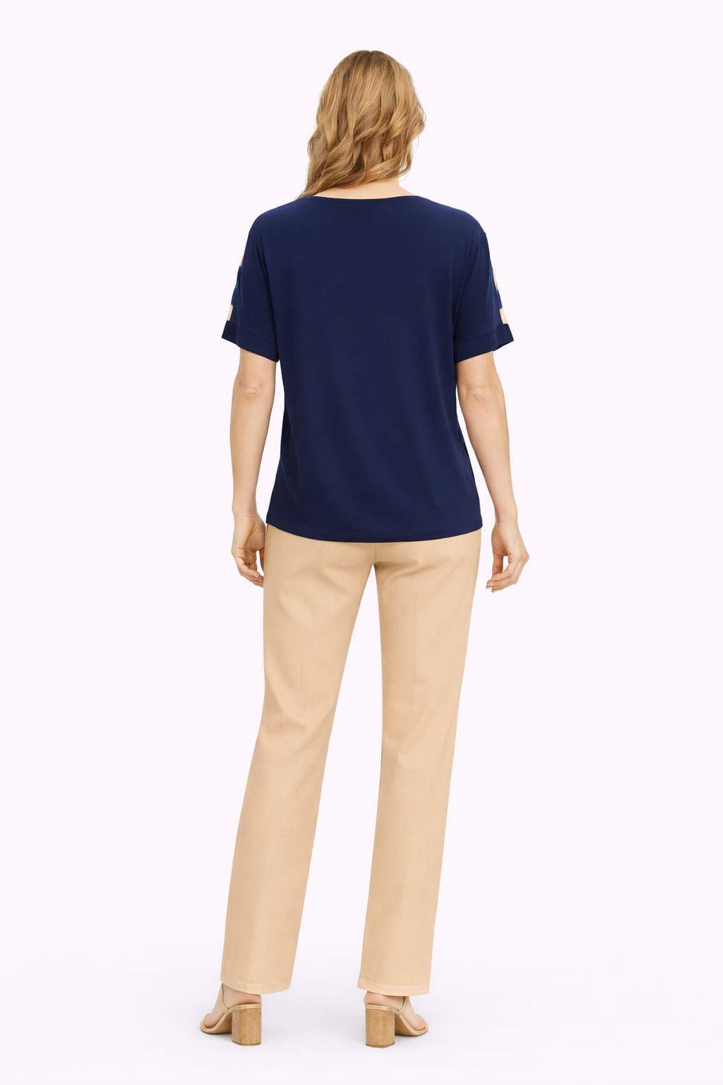 Μπλούζα βισκόζ εμπριμέ