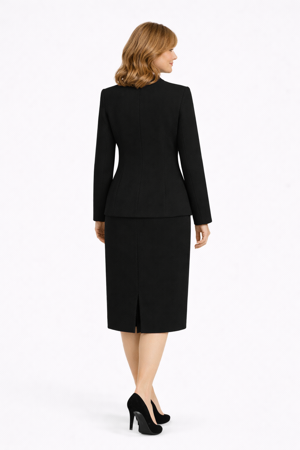 Ταγιέρ κρεπ μαύρο