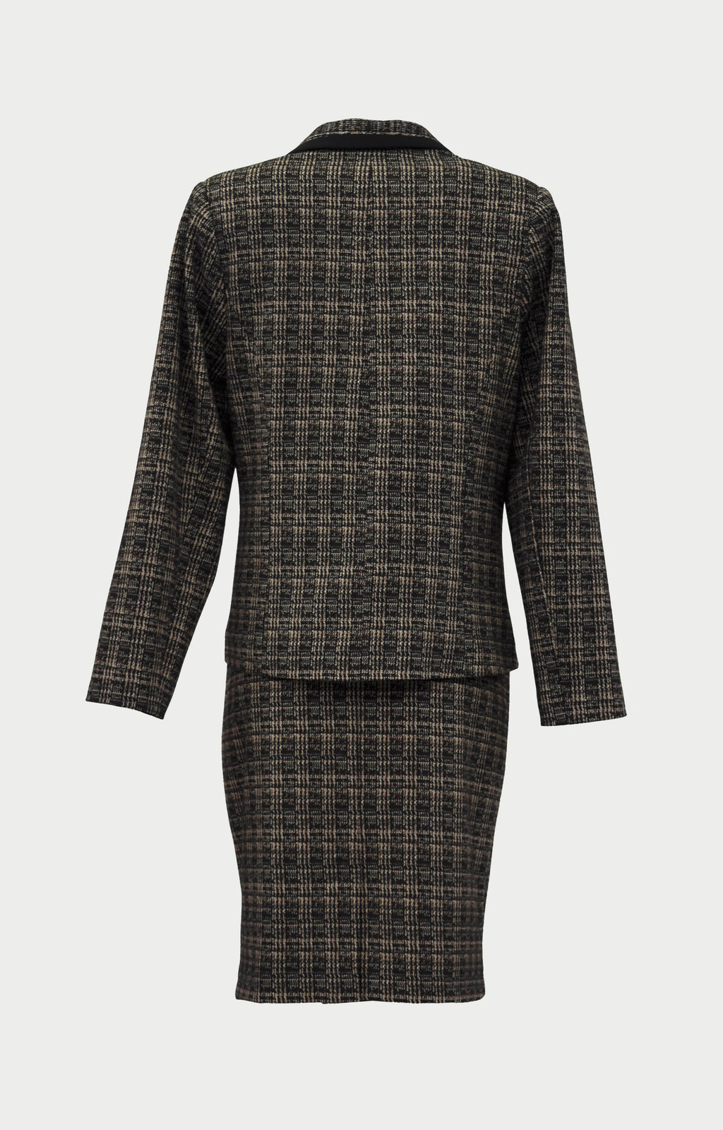 Ταγιέρ καρό καφέ μαύρο