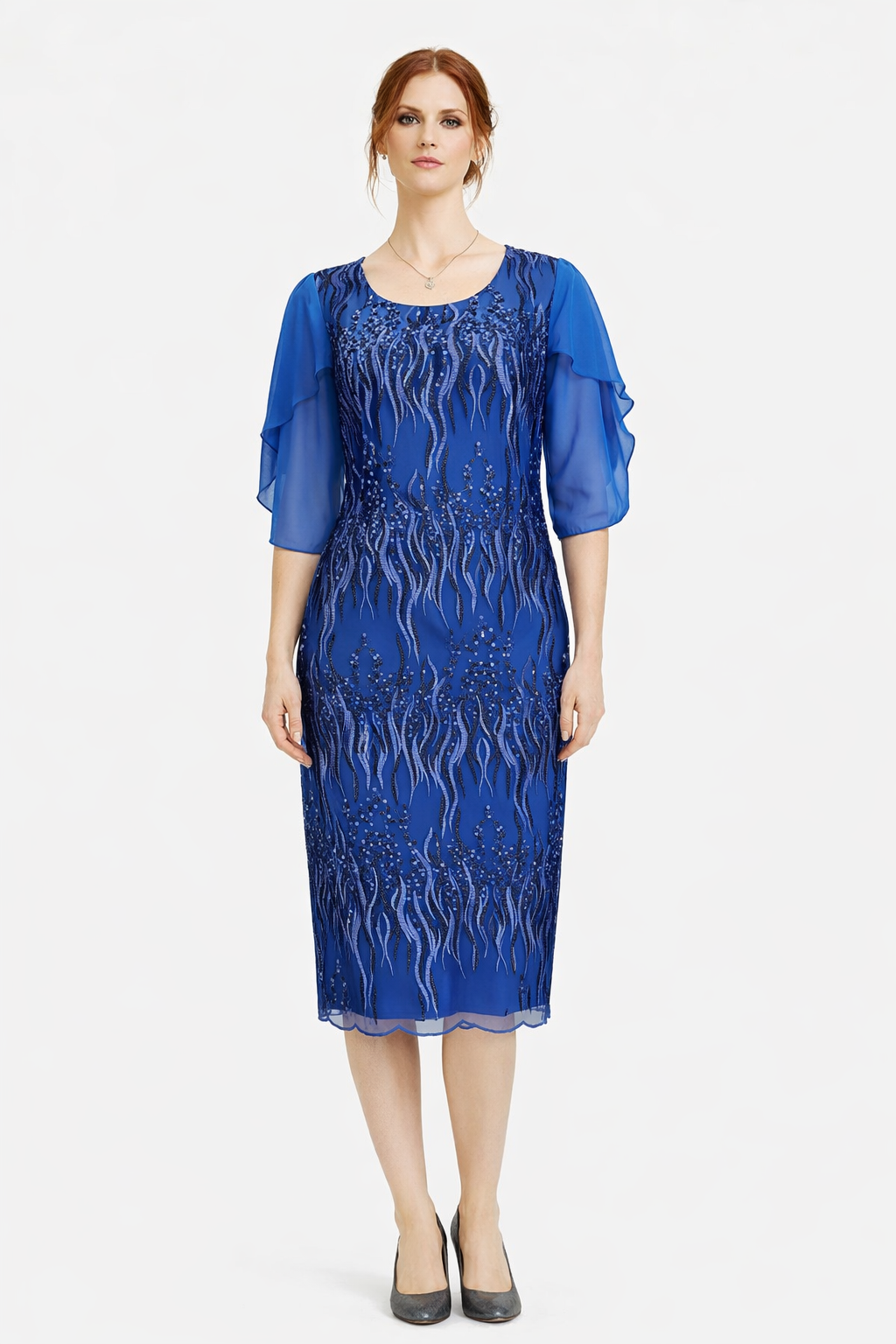 Φόρεμα δαντέλα ραφ