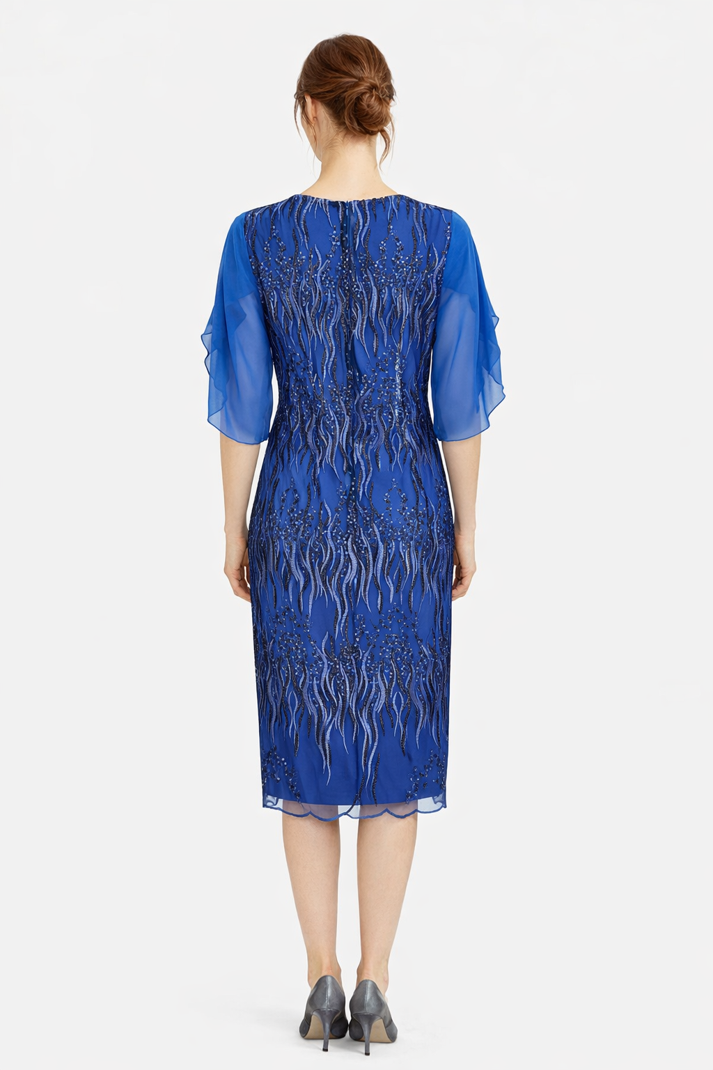 Φόρεμα δαντέλα ραφ