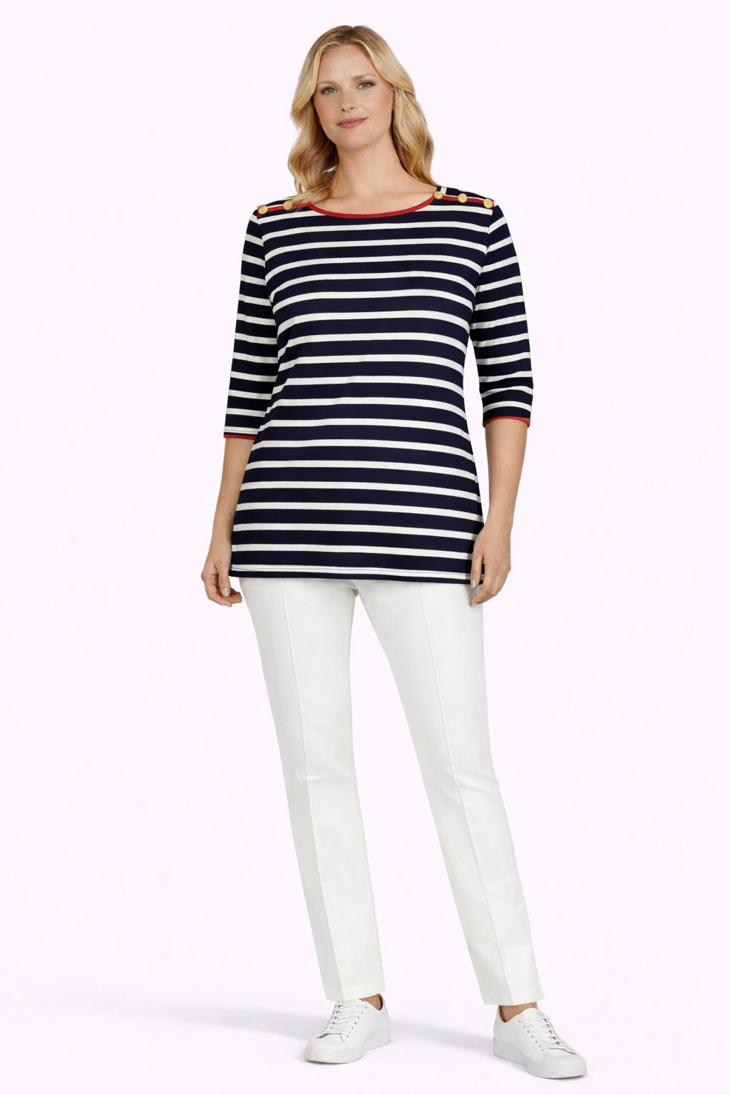 Μπλούζα μαρινιέρα μαύρο άσπρο